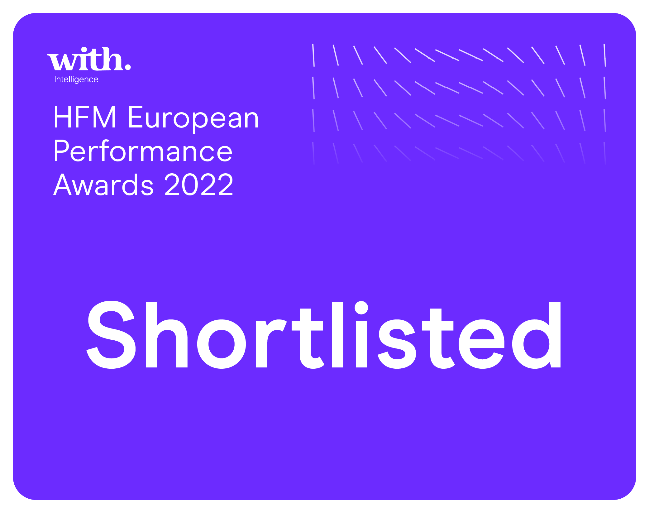 HFM EU Performance Awards 2022 Shortlisted Logo